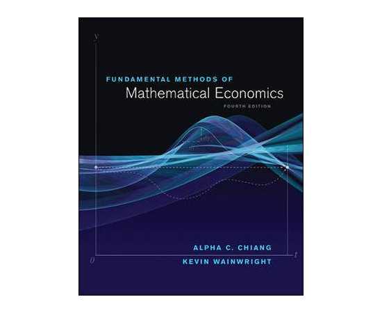 Fundamental Methods Of Mathematical Economics 4/E (HB)