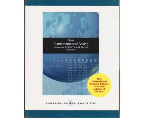 Fundamentals Of Selling Customer For Life 7/E (PB)