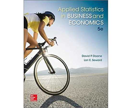 Applied Statistics In Business And Economics 5/E (HB)