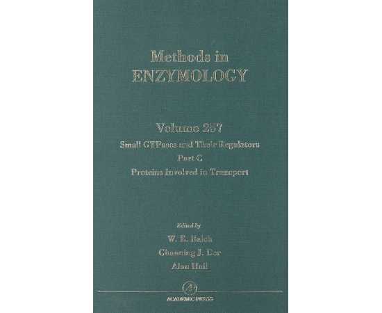 Methods In Enzymology Vol 257 Small Ctpases And Their Regulators Part C Proteins Involved In Transport (HB)