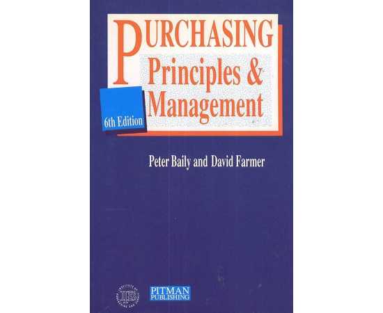 Purchasing Principles And Management 6/E