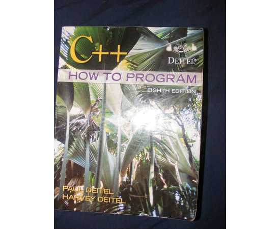 C++ How To Program 8/E (PB)