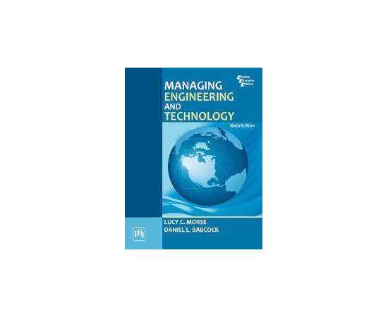 Managing Engineering And Technology 6/E (PB)