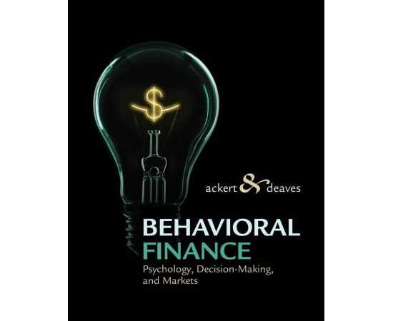 Behavioral Finance Psychology Decision Making And Markets (HB)