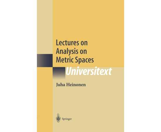 Lectures On Analysis On Metric Spaces (PB)