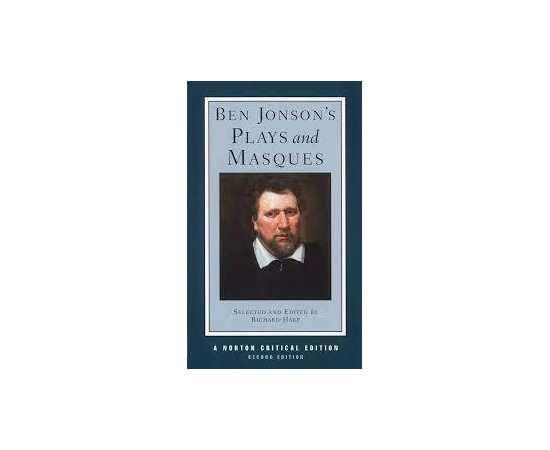 Ben Jonson's Plays And Masques 2/E (PB)