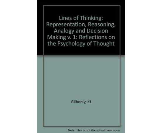 Lines Of Thinking Reflections On The Psychology Of Thought (HB)