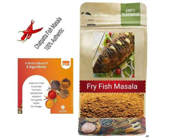 Fried Fish Masala (Recipe And Seasoning)