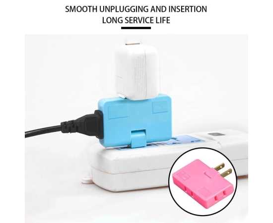 3 In 1 Rotatable Socket Converter