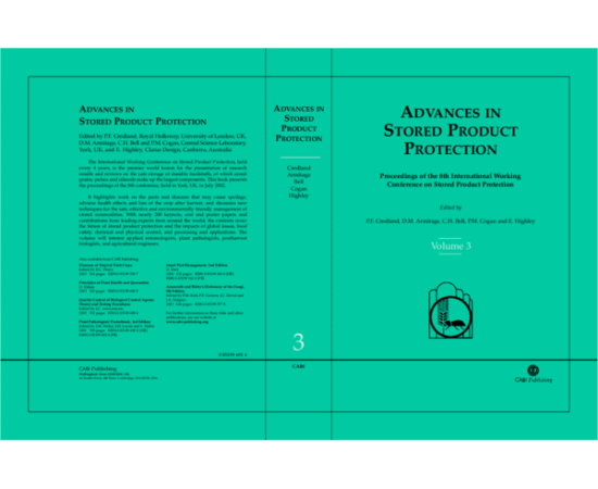 Advance In Stored Product Protection Proceeding Of The 8Th International Working Confernce On Stored Product Protection (HB)
