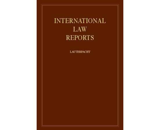 International Law Reports(Vol 51)(HB)