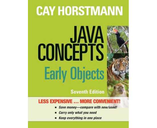 Java Concepts Early Objects Isv 7/E (PB)