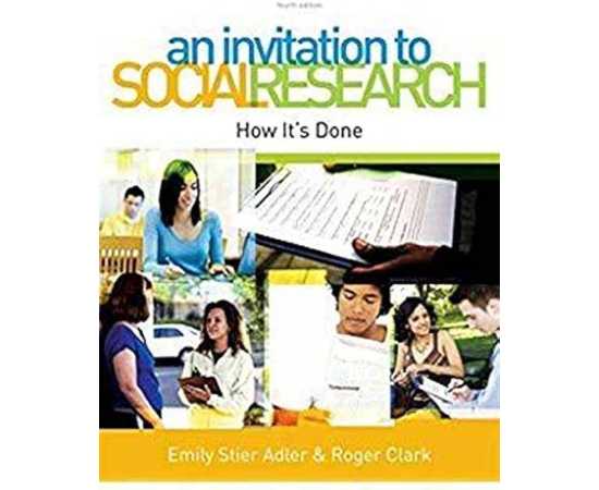 An Invitation To Social Research How Its Done 5/E (PB)