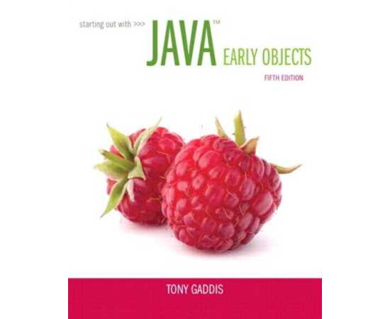 Starting Out With Java Early Objects 5/E (PB)