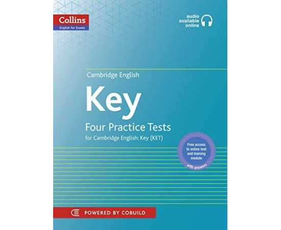 Collins English For Exams Cambridge English Key Four Practice Tests + Cd (PB)