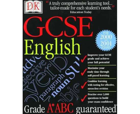 Gcse English For 2000 And 2001 Exams On Disk