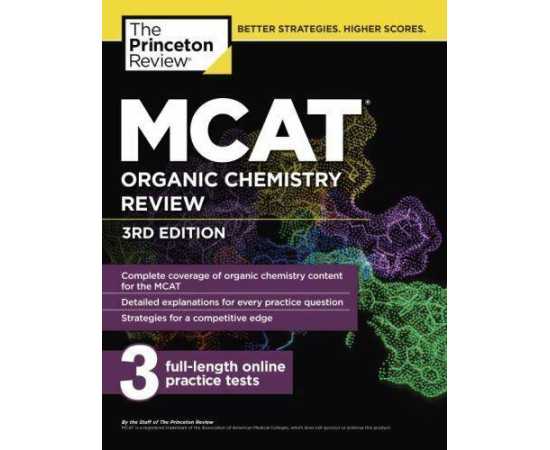 Mcat Organic Chemistry Review 3/E (PB)