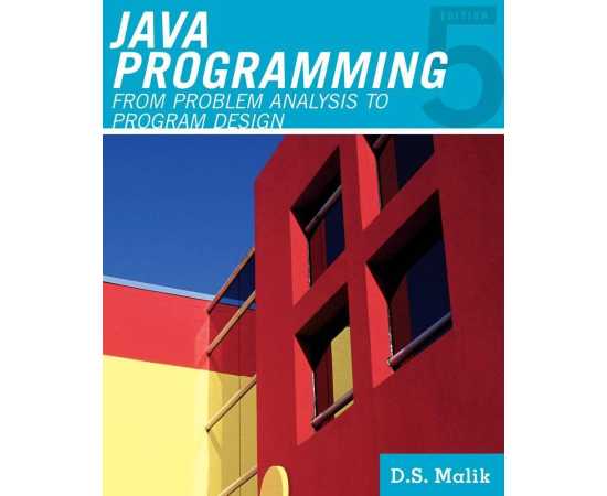 Java Programming From Problem Analysis To Program Design 5/E (PB)
