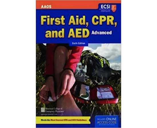 First Aid Cpr And Aed Guide 6/E (PB)