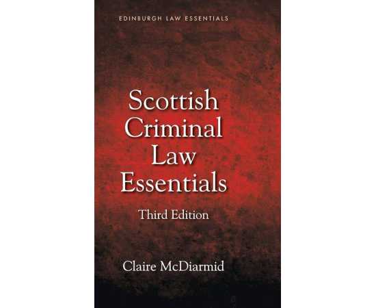 Scottish Criminal Law Essentials 3/E (PB)