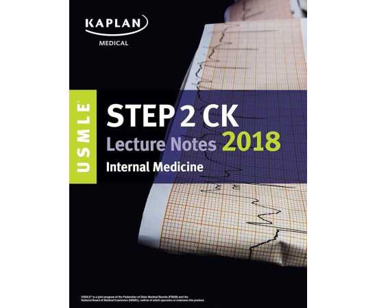 Usmle Step 2 CK Lecture Notes 2018 Internal Medicine Set (PB)
