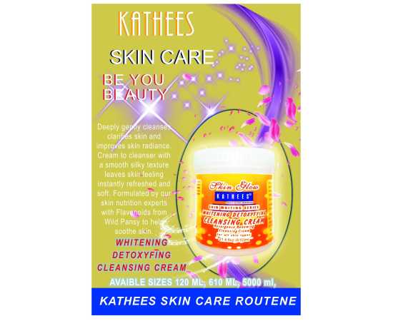 KATHEES WHITENING  DETOXYFING CLEANSING CREAM 610 ml