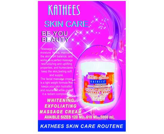 KATHEES WHITENING  EXFOLIATING MASSAGE CREAM 610 ml
