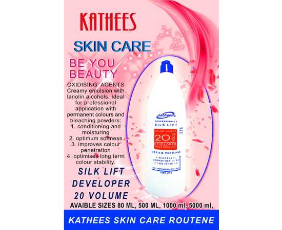 KATHEES SILK LIFT  DEVELOPER 20 VOLUME 80 ml