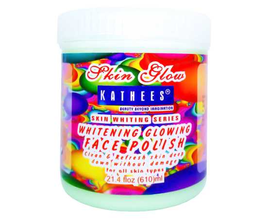 KATHEES WHITENING  GLOWING  FACE POLISH 610 ml