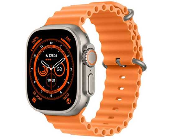 HiWatch Pro T800 Ultra 49MM Bluetooth Calling Smartwatch Orange