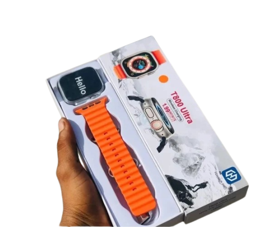 HiWatch Pro T800 Ultra 49MM Bluetooth Calling Smartwatch Orange