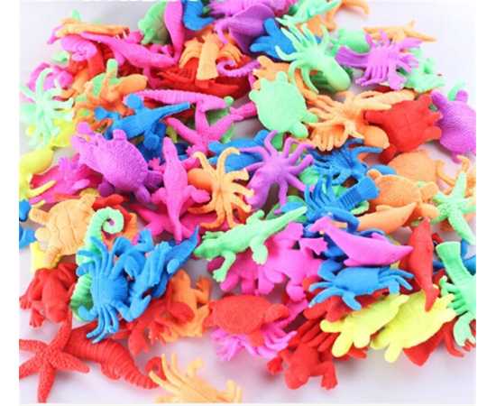 Water Absorbing Expanding Small Animal Toy - Pack of 20 PCS