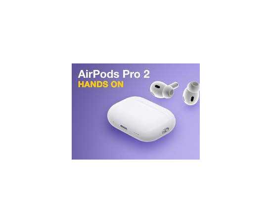 AIRPODS PRO 2 IN WHITE WIRELESS BLUETOOTH EARBUDS