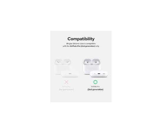 Airpods Pro 2 In Buzzer Edition White Wireless Bluetooth With Free Silicon Case