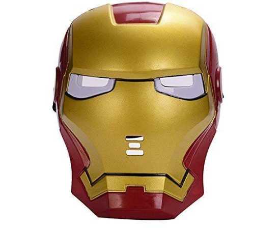 Super Hero Iron Man Toy Mask Led light Full Mask For Kids
