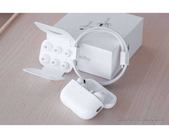 Airpods Pro 2 In White With Free Silicon Case