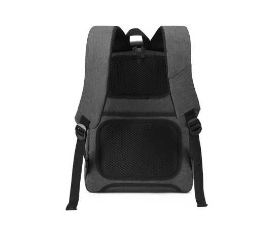 Bag City. Business Laptop Backpack Dual Compartment With USB Port -  Blue