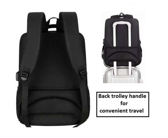 Laptop Backpack / Bag Imported GM-45 Charcoal