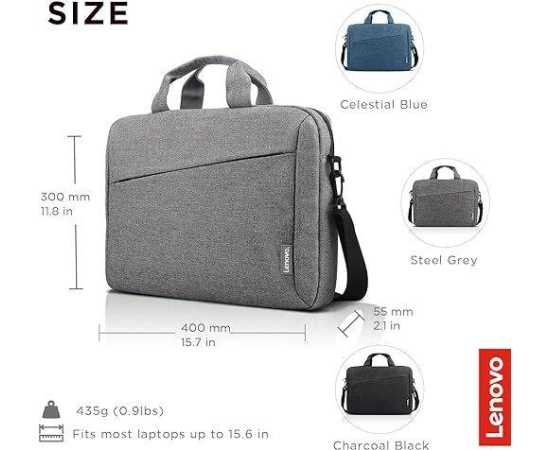 Bag City Lenovo-T210 Laptop Bag, Compatible 15.6'' - Grey