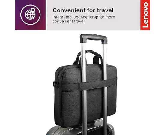 Bag City Lenovo-T210 Laptop Bag, Compatible 15.6'' - Black