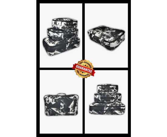 Shahzad Apparel Organizer Travel Storage Bag Set 3Pcs Pack