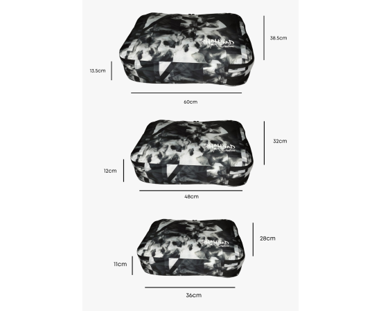 Shahzad Apparel Organizer Travel Storage Bag Set 3Pcs Pack