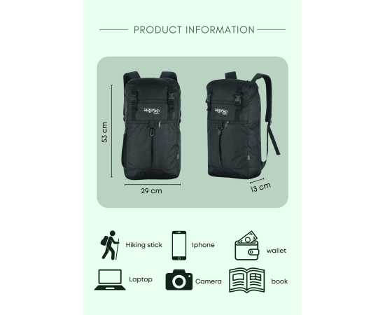 Shahzad Apparel Hiking Bag And Travel Bag 20-L Men