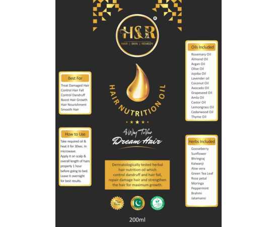 HSR Hair Nutrition Oil