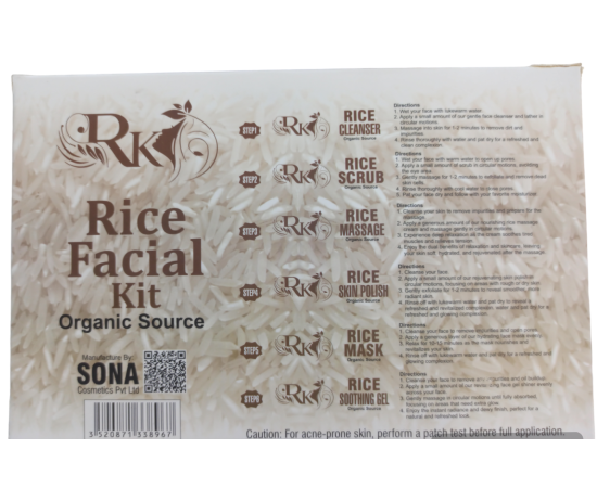 RK RICE facial kit 6 in 1