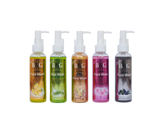 B&G Facewash in 5 Variants 120ml