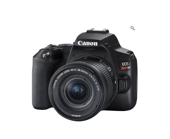 Canon EOS 200D Mark II DSLR Camera with 18-55mm IS STM Lens