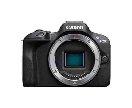 Canon EOS R100 Mirrorless Camera With 18-45mm Lens