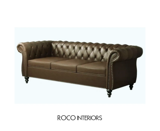 Gulzar Vintage Chesterfield Sofa