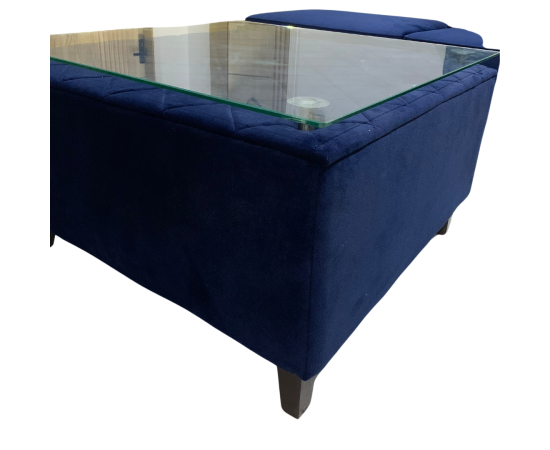 Carved Comfort L-Shape Sofa Set